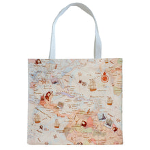 Load image into Gallery viewer, StephyDesignHK WorldMap Printed Tote Bag 
